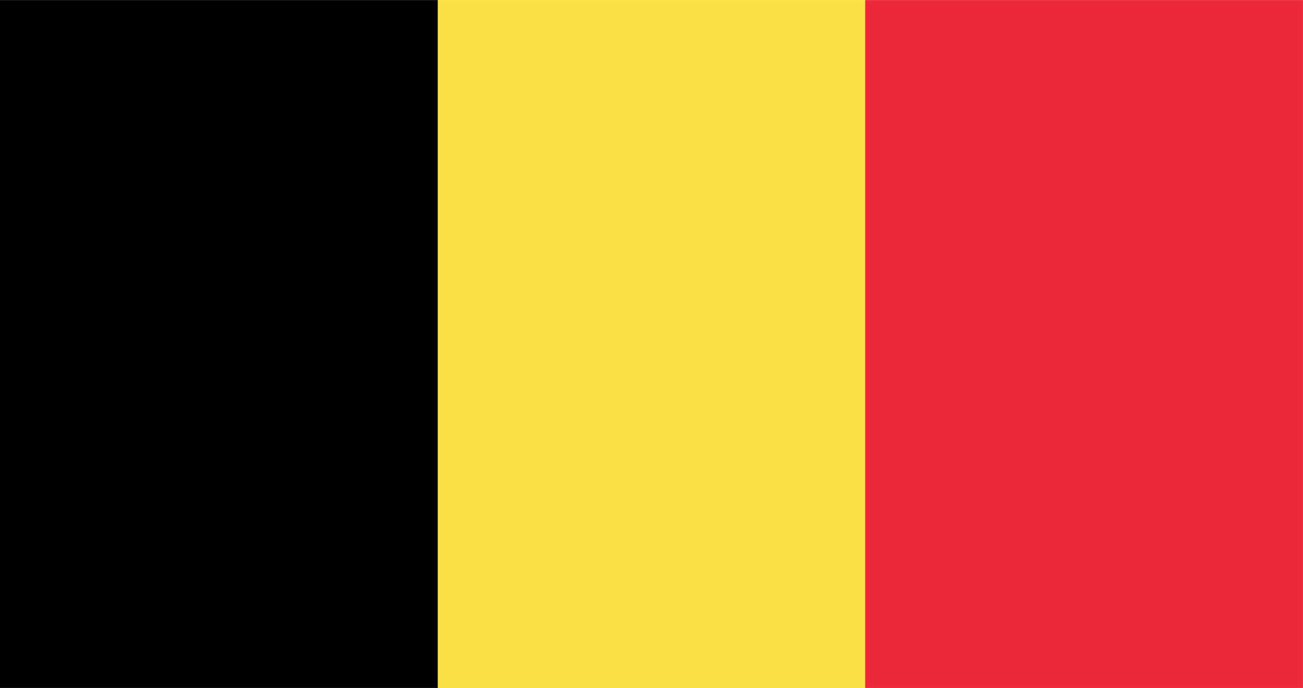 Illustration of Belgium flag