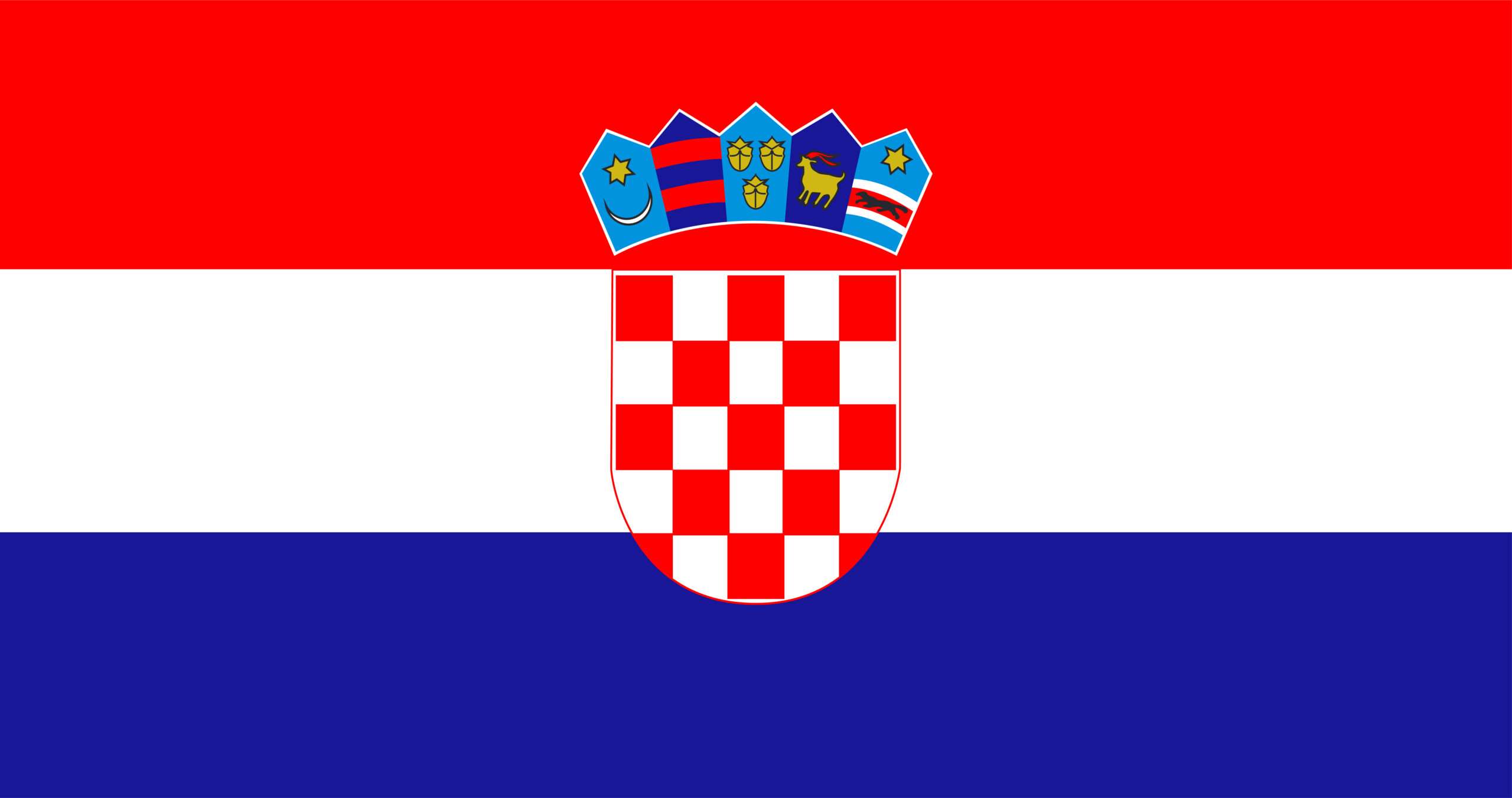 Illustration of Croatia flag