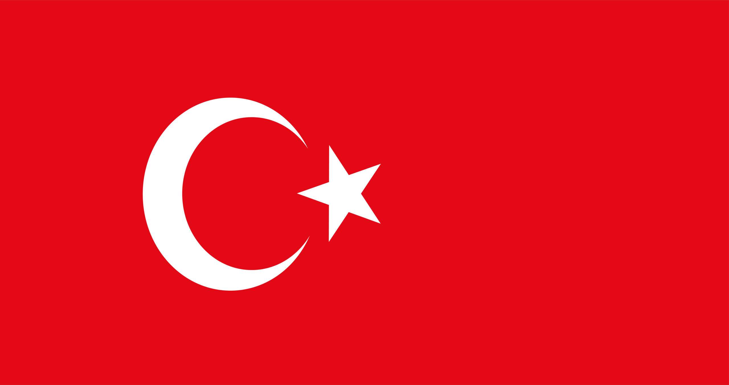 Illustration of Turkey flag